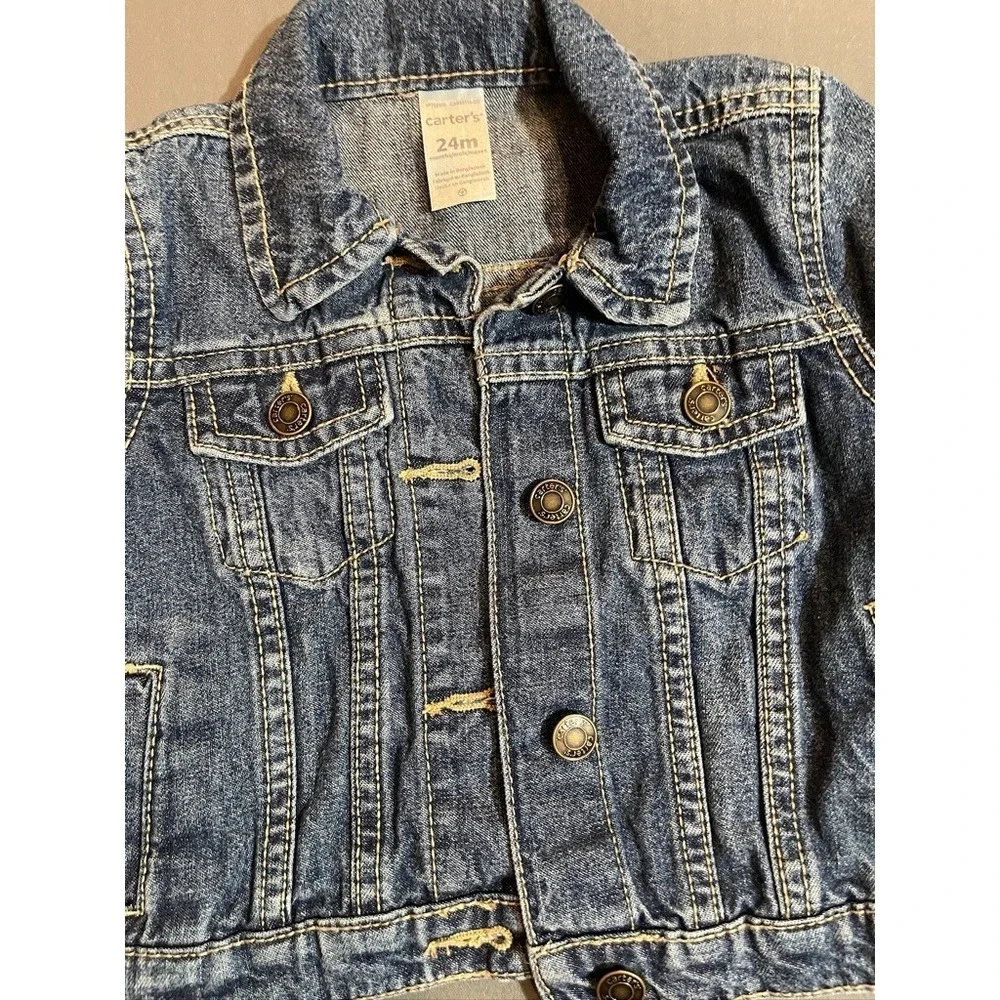 Toddler Girls‎ Carter Denim Jacket size 24Months